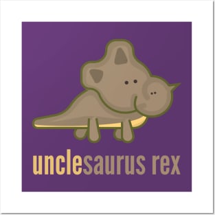 Unclesaurus Rex T-Shirt Family Dinosaur Shirts Posters and Art